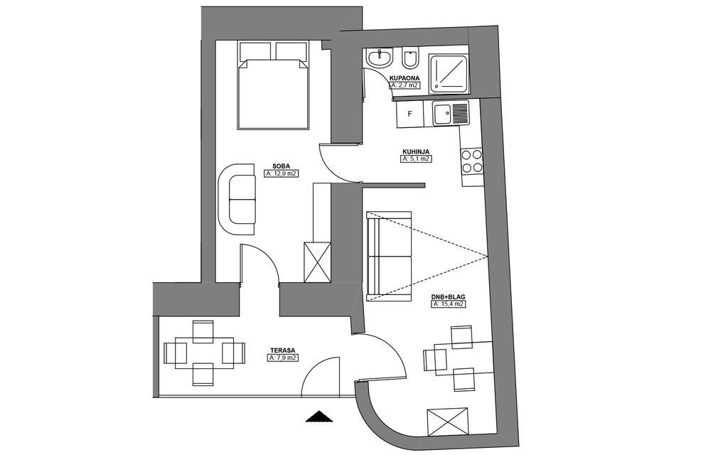 Apartments Ruzica Zaostrog Eksteriør billede